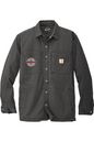 Wenham Fire Dept Carhartt Rugged Flex Fleece-Lined Shirt Jacket