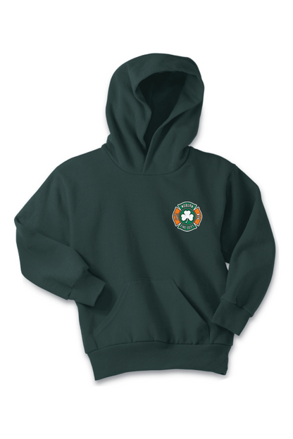 Woburn Fire Dept. Youth Fleece Pullover Hooded Sweatshirt