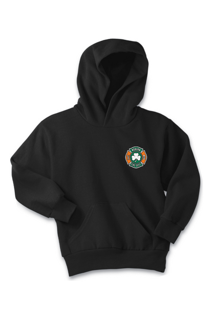 Woburn Fire Dept. Youth Fleece Pullover Hooded Sweatshirt