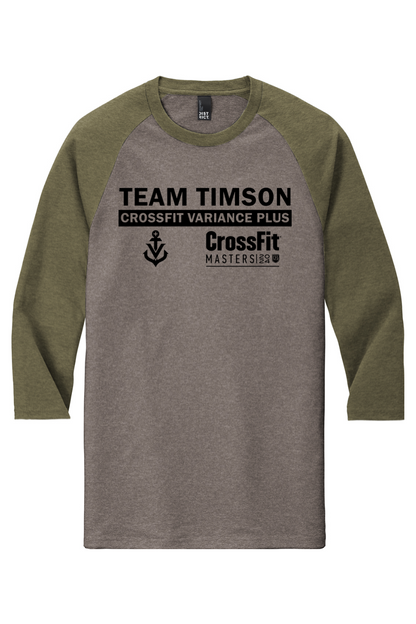 Team Timson Triblend 3/4-Sleeve Raglan