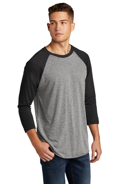 Next Level Apparel Unisex Tri-Blend 3/4-Sleeve Raglan Tee. NL6051