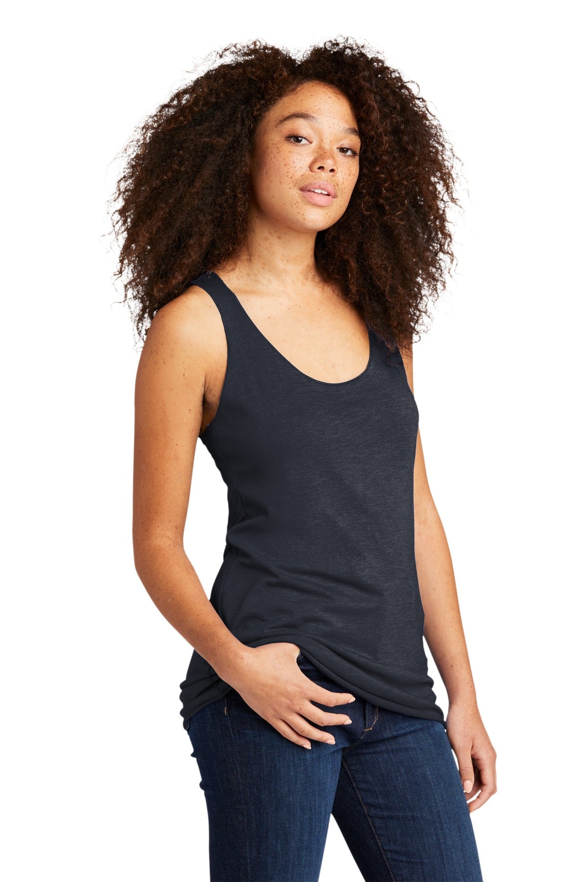 Next Level Apparel Women's Tri-Blend Racerback Tank. NL6733
