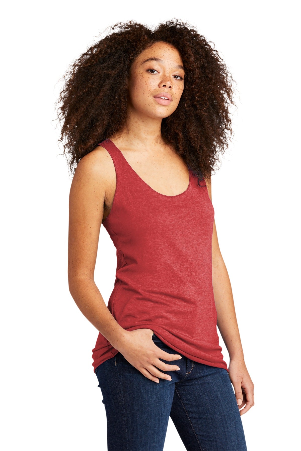 Next Level Apparel Women's Tri-Blend Racerback Tank. NL6733