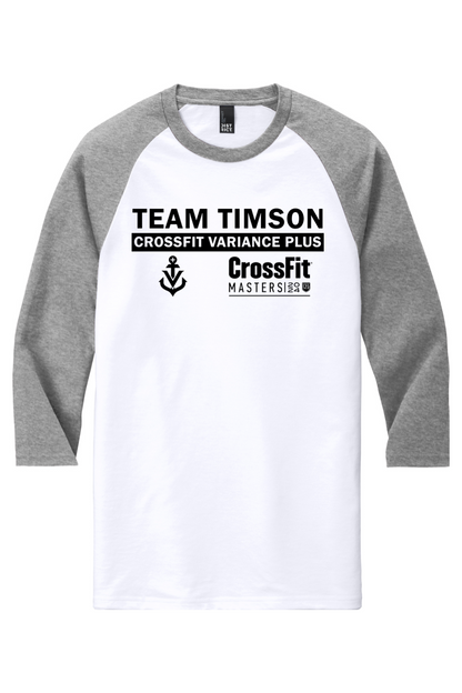 Team Timson Triblend 3/4-Sleeve Raglan