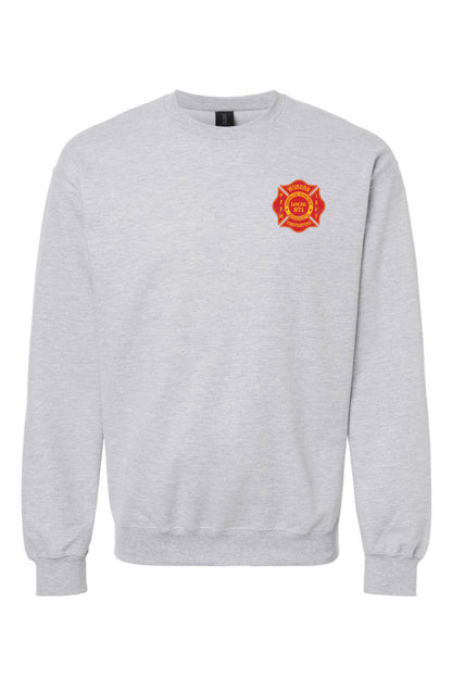 Woburn Local 971 Logo Crewneck Sweatshirt - Unisex