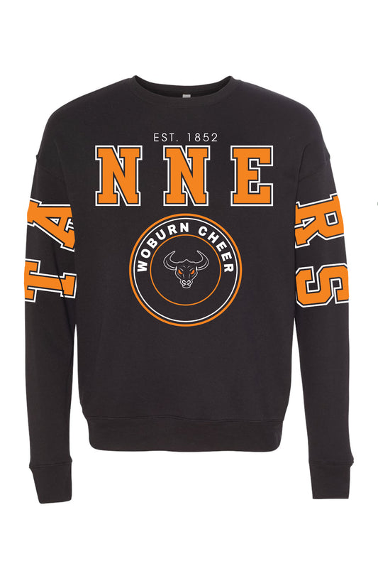 Woburn Cheer Tanners Crewneck - Men's/Unisex
