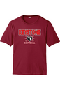 Keystone Softball Unisex Competitor Tee - Team Colors 100% polyester