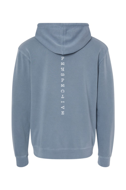 Perspective Pigment-Dyed Hooded Sweatshirt