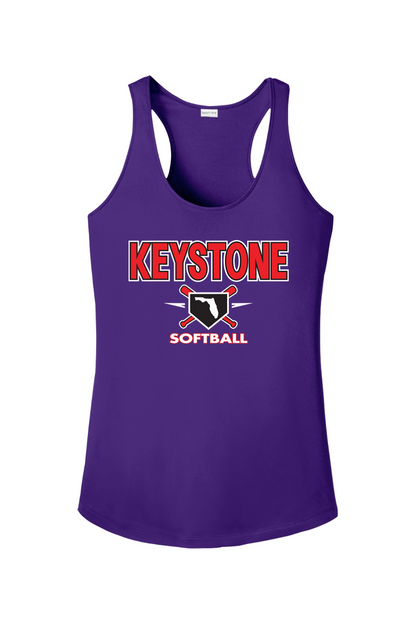 Keystone Softball Women's Competitor Tank 100% polyester