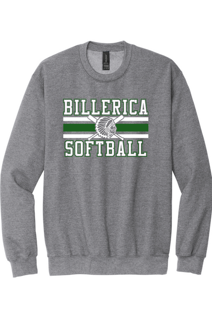 Billerica Softball Midweight Crewneck Sweatshirt