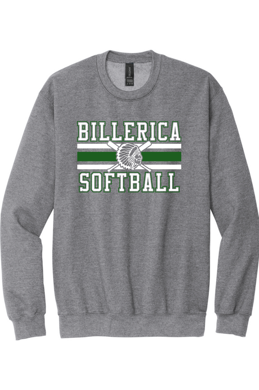 Billerica Softball Midweight Crewneck Sweatshirt