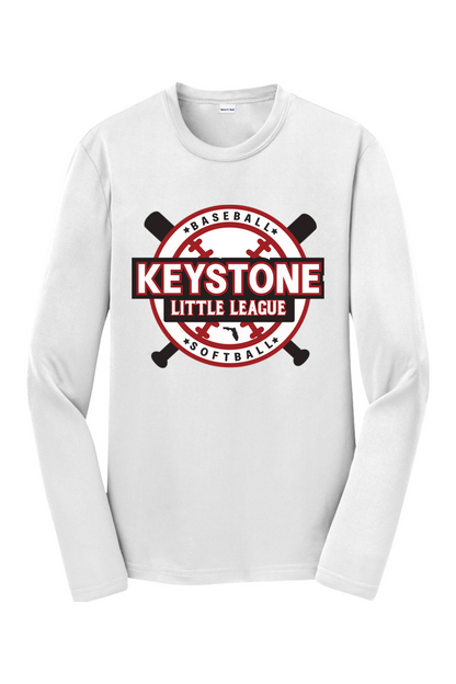 Keystone Little League Youth Competitor Long Sleeve 100% polyester